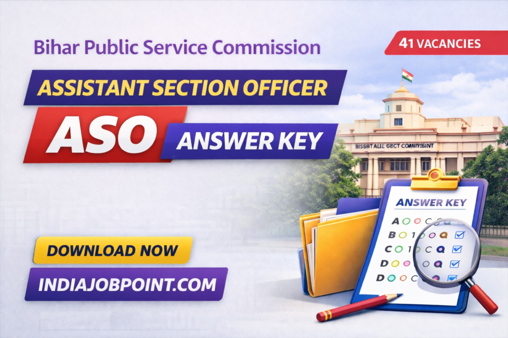 Assistant Section Officer (ASO) Mains 2026